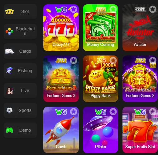 Main screen of 8bet game page for PK players - 4