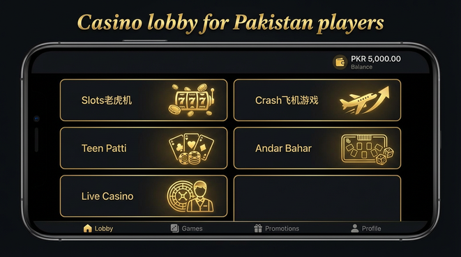 Lobby view of 8bet for Pakistan users - 4